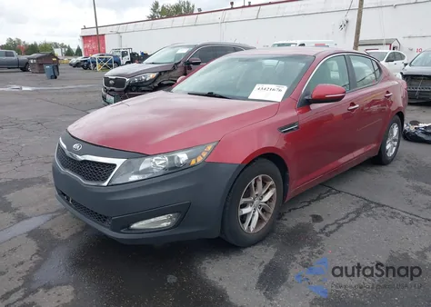 2013 Kia Optima Lx z USA, uszkodzony, nr VIN 5XXGM4A72DG234876
